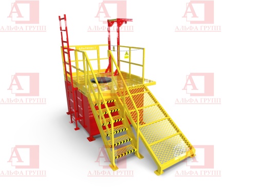 Учебно-тренировочный полигон Альпинист ОЗП04 (Модуль замкнутого пространства).