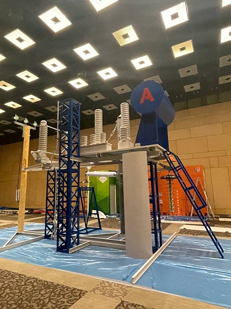 г. Москва. ООО ПО «ФОРЭНЕРГО» представляет обучающий тренажер "ПА-МТР02" на выставке г. Москва. ООО ПО «ФОРЭНЕРГО» представляет обучающий тренажер "ПА-МТР02" на выставке