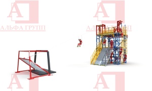 Учебно-тренировочный полигон (комплекс)  Альпинист-23-0-01. Учебно-тренировочный полигон (комплекс)  Альпинист-23-0-01.