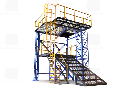 Учебно-тренировочный полигон (комплекс)  Альпинист-03. Учебно-тренировочный полигон (комплекс)  Альпинист-03.